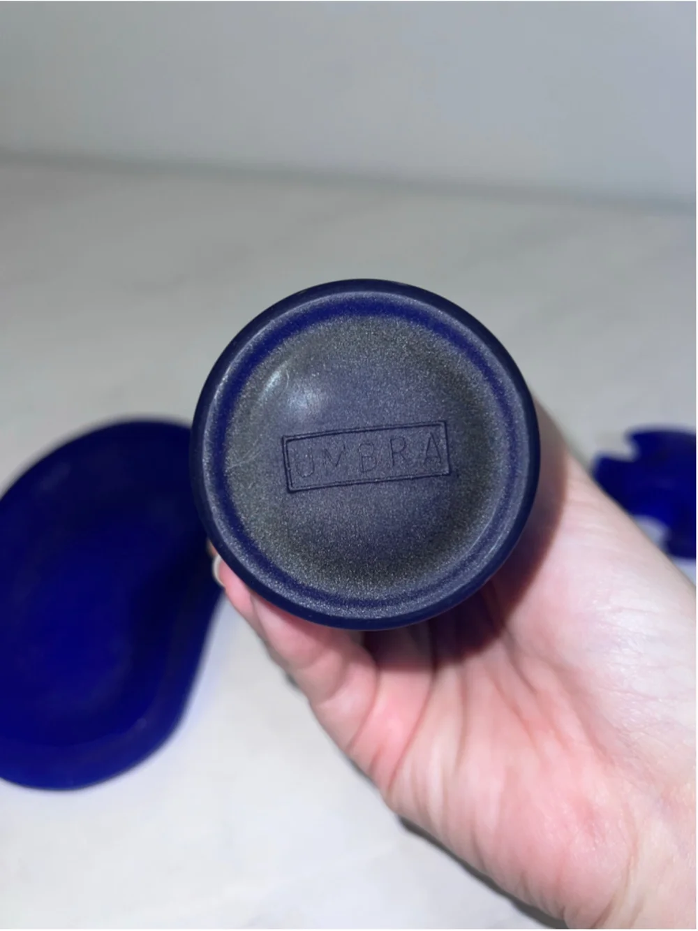 Umbra Cobalt Frosted 90s Celestial Blue Bath Set